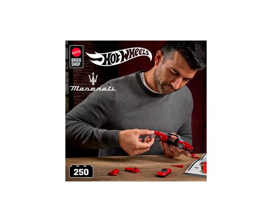 Конструктор Mattel Speed Maserati 250 деталей (JFR90), изображение 6 Конструктор Mattel Speed Maserati 250 деталей (JFR90), изображение 6