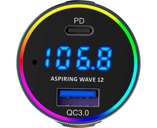 FM модулятор Aspiring Wave 12, 48W (TC-WA12), изображение 4 FM модулятор Aspiring Wave 12, 48W (TC-WA12), изображение 4