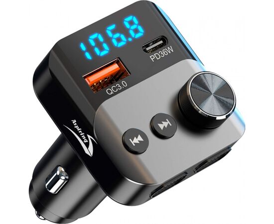 FM модулятор Aspiring Wave 13, 54W (TC-WA13), изображение 6 FM модулятор Aspiring Wave 13, 54W (TC-WA13), изображение 6