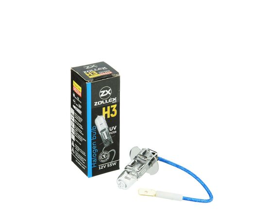 Автолампа Zollex H3 12V 55W (2809224), изображение 2 Автолампа Zollex H3 12V 55W (2809224), изображение 2