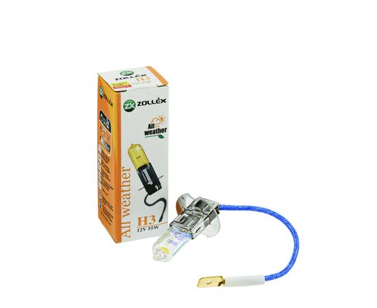 Автолампа Zollex H3 12V 55W All weather (2860924), изображение 2 Автолампа Zollex H3 12V 55W All weather (2860924), изображение 2