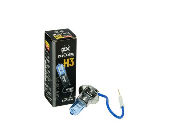 Автолампа Zollex H3 12V 55W Pure vision (2861724), изображение 2 Автолампа Zollex H3 12V 55W Pure vision (2861724), изображение 2