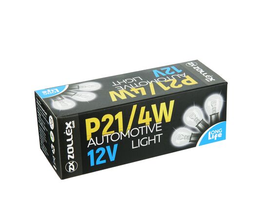 Автолампа Zollex P21/4W 12V, изображение 2 Автолампа Zollex P21/4W 12V, изображение 2