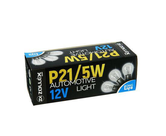 Автолампа Zollex P21/5W 12V, изображение 2 Автолампа Zollex P21/5W 12V, изображение 2