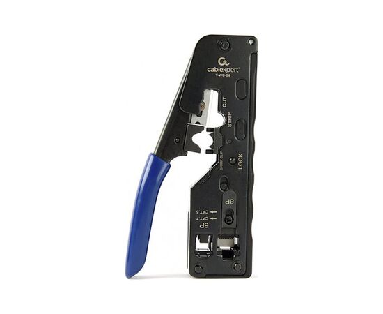 Інструмент RJ45/RJ12/RJ11 обрізає при обтиску Cablexpert (T-WC-06), зображення 3 Інструмент RJ45/RJ12/RJ11 обрізає при обтиску Cablexpert (T-WC-06), зображення 3