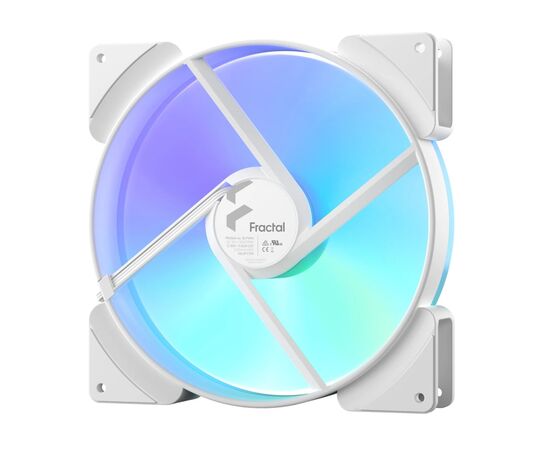 Кулер для корпуса Fractal Design Prisma AL-18 ARGB PWM White (FD-FAN-PRI-AL18-PWM-WT), изображение 3 Кулер для корпуса Fractal Design Prisma AL-18 ARGB PWM White (FD-FAN-PRI-AL18-PWM-WT), изображение 3