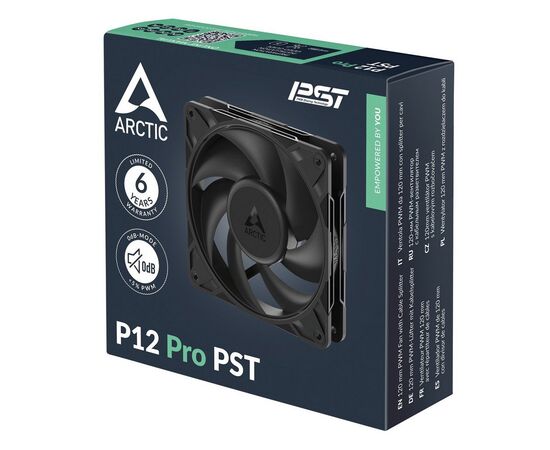 Кулер для корпуса Arctic P12 PRO PST (ACFAN00306A), изображение 6 Кулер для корпуса Arctic P12 PRO PST (ACFAN00306A), изображение 6