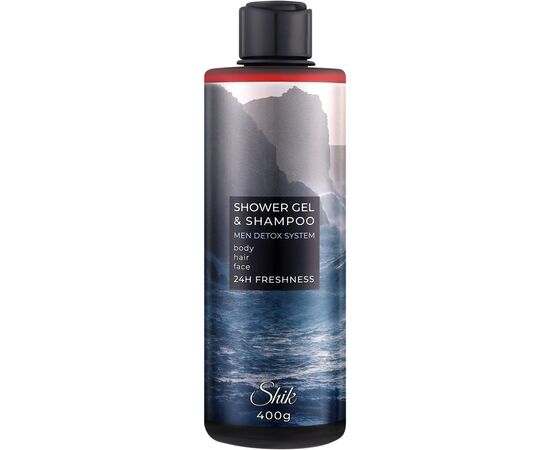 Гель для душа Shik Men Detox System Shower Gel & Shampoo 400 г (4823107607141)