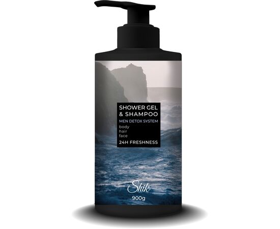 Гель для душа Shik Men Detox System Shower Gel & Shampoo 900 г (4823107609060)
