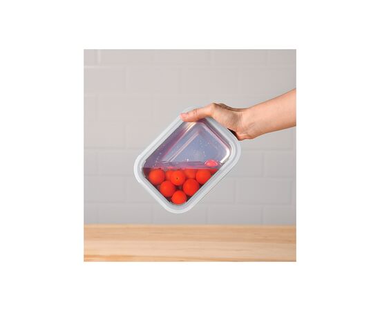 Пищевой контейнер Bergner Go Lovers з нержавіючої сталі круглий 690 мл (BG-36315-GY), изображение 7 Пищевой контейнер Bergner Go Lovers з нержавіючої сталі круглий 690 мл (BG-36315-GY), изображение 7