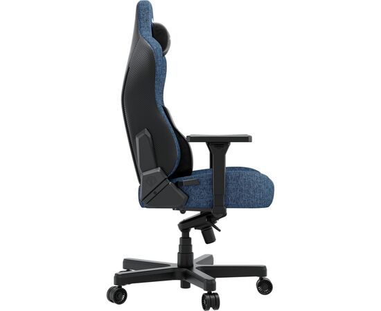 Кресло игровое Anda Seat Kaiser 3E Fabric XL Dark Blue (AD23YC-XL-09-S-CF-S01), изображение 4 Кресло игровое Anda Seat Kaiser 3E Fabric XL Dark Blue (AD23YC-XL-09-S-CF-S01), изображение 4