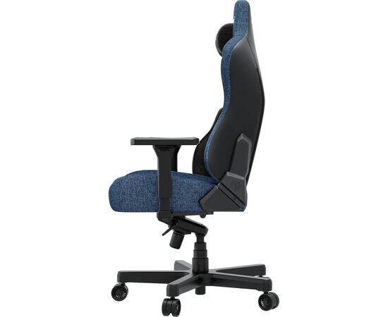 Кресло игровое Anda Seat Kaiser 3E Fabric XL Dark Blue (AD23YC-XL-09-S-CF-S01), изображение 5 Кресло игровое Anda Seat Kaiser 3E Fabric XL Dark Blue (AD23YC-XL-09-S-CF-S01), изображение 5