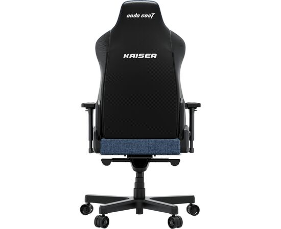 Кресло игровое Anda Seat Kaiser 3E Fabric XL Dark Blue (AD23YC-XL-09-S-CF-S01), изображение 6 Кресло игровое Anda Seat Kaiser 3E Fabric XL Dark Blue (AD23YC-XL-09-S-CF-S01), изображение 6