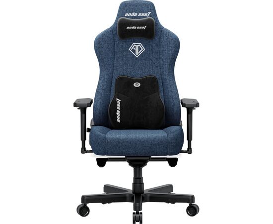 Кресло игровое Anda Seat Kaiser 3E Fabric XL Dark Blue (AD23YC-XL-09-S-CF-S01) Кресло игровое Anda Seat Kaiser 3E Fabric XL Dark Blue (AD23YC-XL-09-S-CF-S01)