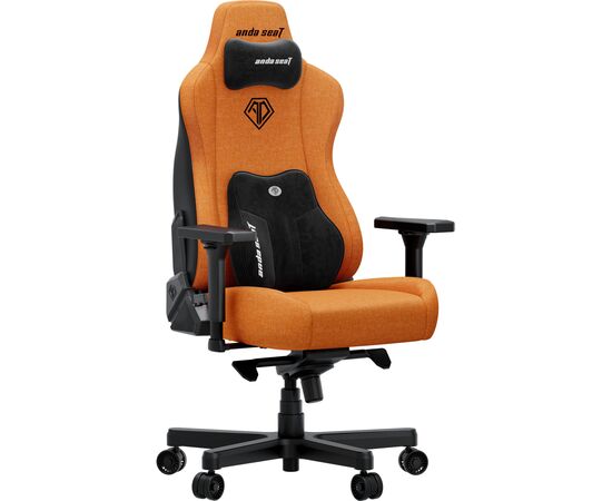 Кресло игровое Anda Seat Kaiser 3E Fabric XL Orange (AD23YC-XL-09-O-CF-O01), изображение 2 Кресло игровое Anda Seat Kaiser 3E Fabric XL Orange (AD23YC-XL-09-O-CF-O01), изображение 2