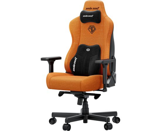 Кресло игровое Anda Seat Kaiser 3E Fabric XL Orange (AD23YC-XL-09-O-CF-O01), изображение 3 Кресло игровое Anda Seat Kaiser 3E Fabric XL Orange (AD23YC-XL-09-O-CF-O01), изображение 3