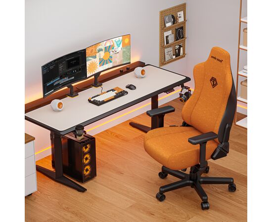 Кресло игровое Anda Seat Kaiser 3E Fabric XL Orange (AD23YC-XL-09-O-CF-O01), изображение 9 Кресло игровое Anda Seat Kaiser 3E Fabric XL Orange (AD23YC-XL-09-O-CF-O01), изображение 9