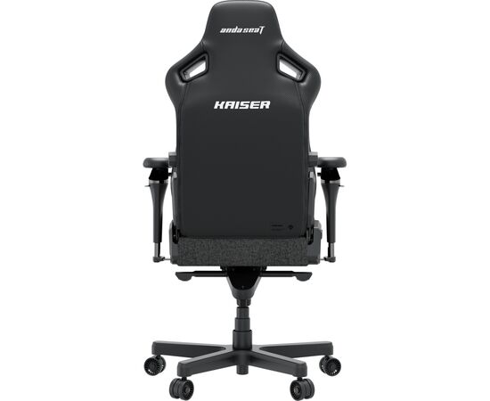 Кресло игровое Anda Seat Kaiser 4 V2 Fabric Size XL Dark Gray (AD12YDDC-XLL-20-GB-CF-03), изображение 6 Кресло игровое Anda Seat Kaiser 4 V2 Fabric Size XL Dark Gray (AD12YDDC-XLL-20-GB-CF-03), изображение 6