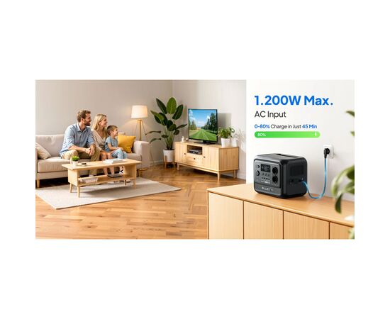 Зарядна станція BLUETTI Premium 100 V2 2000W 1024Wh (PR100V2), зображення 10 Зарядна станція BLUETTI Premium 100 V2 2000W 1024Wh (PR100V2), зображення 10