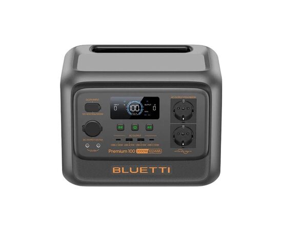 Зарядна станція BLUETTI Premium 100 V2 2000W 1024Wh (PR100V2), зображення 5 Зарядна станція BLUETTI Premium 100 V2 2000W 1024Wh (PR100V2), зображення 5
