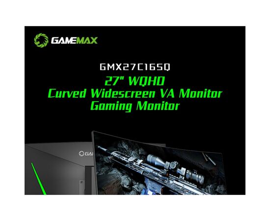 Монитор Gamemax GMX27C165Q, изображение 8 Монитор Gamemax GMX27C165Q, изображение 8