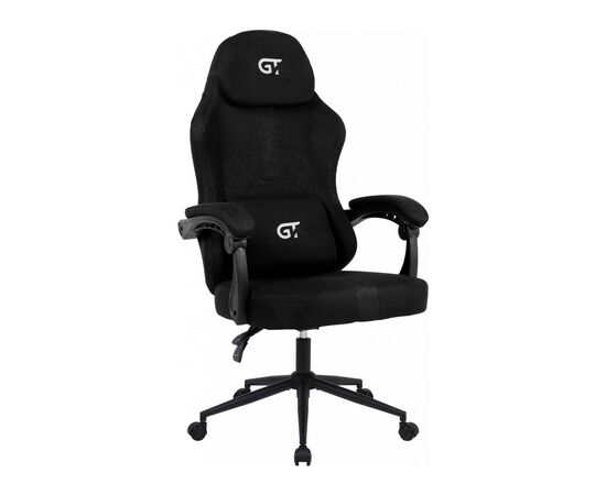 Кресло игровое GT Racer X-2326 Black (X-2326 Fabric Black), изображение 2 Кресло игровое GT Racer X-2326 Black (X-2326 Fabric Black), изображение 2