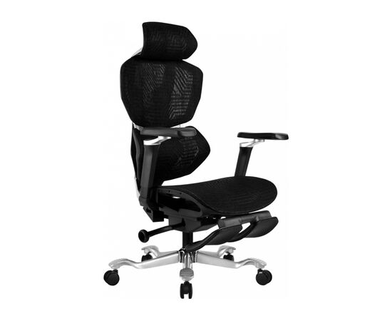 Кресло игровое GT Racer X-7001 Black/Gray, изображение 2 Кресло игровое GT Racer X-7001 Black/Gray, изображение 2