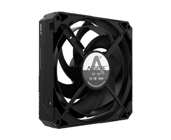 Кулер для корпуса Alseye W12P (ARGB Black) (AS.04.07.0049), изображение 8 Кулер для корпуса Alseye W12P (ARGB Black) (AS.04.07.0049), изображение 8