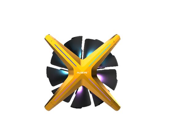 Кулер для корпуса Alseye X12 (Yellow Push) (AS.04.03.0028) Кулер для корпуса Alseye X12 (Yellow Push) (AS.04.03.0028)
