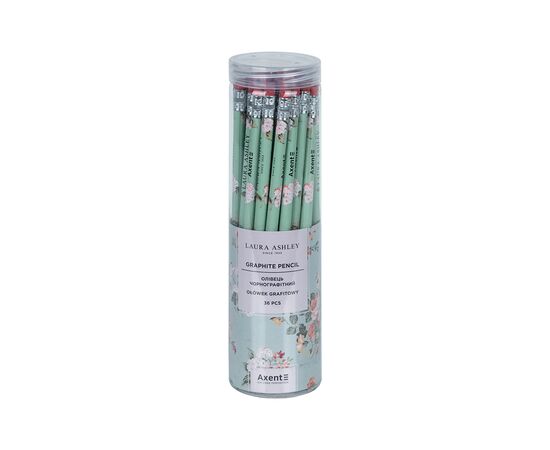 Карандаш графитный Axent LA, Timeless круглый, с резинкой, НВ (9009/36-23-A), изображение 2 Карандаш графитный Axent LA, Timeless круглый, с резинкой, НВ (9009/36-23-A), изображение 2