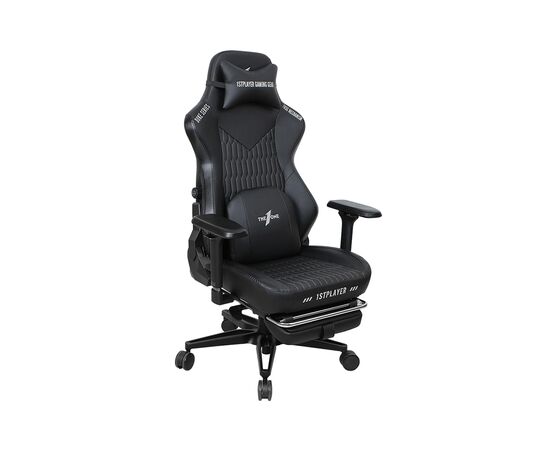 Кресло игровое 1stPlayer Duke Black (DUKE-FR-BK), изображение 2 Кресло игровое 1stPlayer Duke Black (DUKE-FR-BK), изображение 2