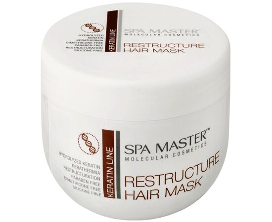 Маска для волос Spa Master Реструктурирующая с кератином 500 мл (3800010521635)