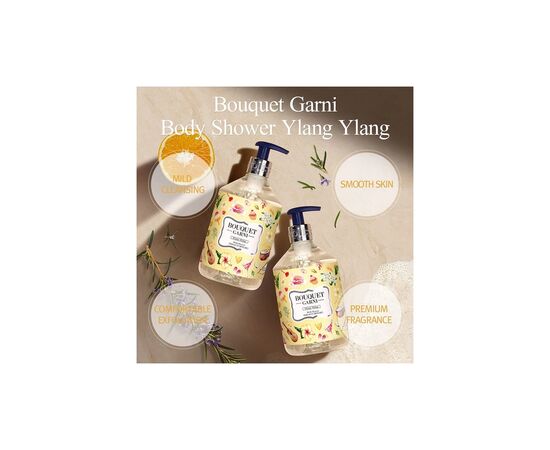 Гель для душа Bouquet Garni Ylang Ylang 520 мл (8809487043164), изображение 2 Гель для душа Bouquet Garni Ylang Ylang 520 мл (8809487043164), изображение 2