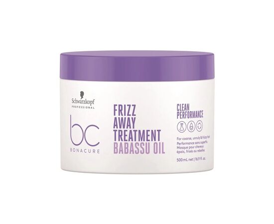 Маска для волосся Schwarzkopf Professional BC Bonacure Frizz Away Treatment 500 мл (4045787726756) Маска для волосся Schwarzkopf Professional BC Bonacure Frizz Away Treatment 500 мл (4045787726756)