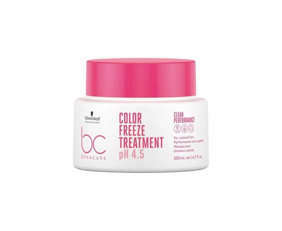 Маска для волосся Schwarzkopf Professional BC Bonacure Color Freeze Treatment pH 4.5 200 мл (4045787724196) Маска для волосся Schwarzkopf Professional BC Bonacure Color Freeze Treatment pH 4.5 200 мл (4045787724196)