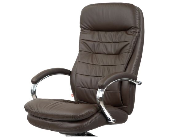 Офисное кресло Аклас Валенсия MB XY-7340 Коричневый (Кожа LC-K dark brown) (00161484), изображение 5 Офисное кресло Аклас Валенсия MB XY-7340 Коричневый (Кожа LC-K dark brown) (00161484), изображение 5