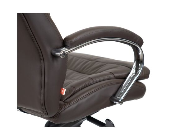 Офисное кресло Аклас Валенсия MB XY-7340 Коричневый (Кожа LC-K dark brown) (00161484), изображение 8 Офисное кресло Аклас Валенсия MB XY-7340 Коричневый (Кожа LC-K dark brown) (00161484), изображение 8