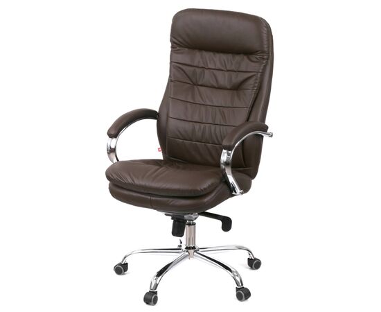 Офисное кресло Аклас Валенсия MB XY-7340 Коричневый (Кожа LC-K dark brown) (00161484) Офисное кресло Аклас Валенсия MB XY-7340 Коричневый (Кожа LC-K dark brown) (00161484)