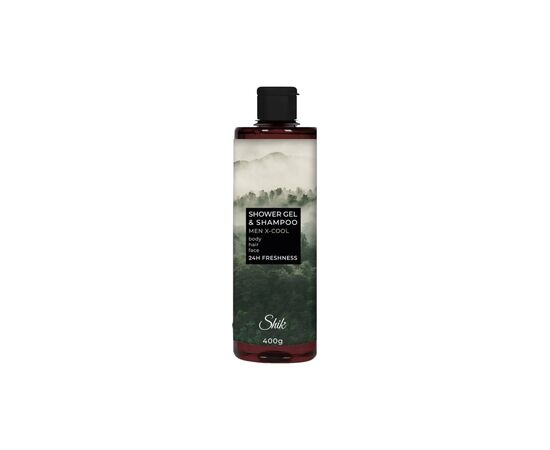 Гель для душа Shik Men X-Cool Shower Gel & Shampoo 400 г (4823107607134)