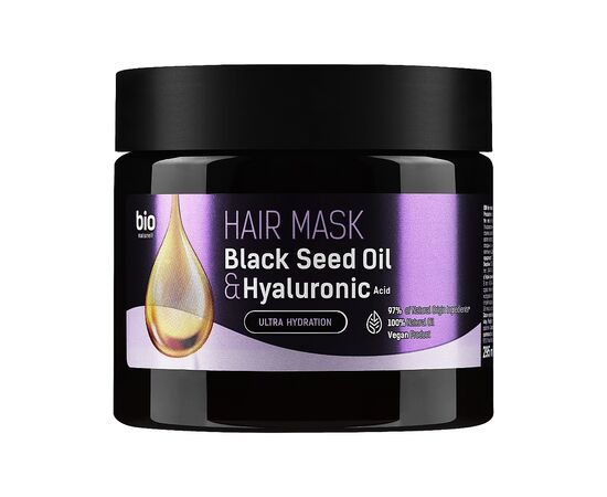 Маска для волос Bio Naturell Black Seed Oil & Hyaluronic Acid 295 мл (4820168434983) Маска для волос Bio Naturell Black Seed Oil & Hyaluronic Acid 295 мл (4820168434983)