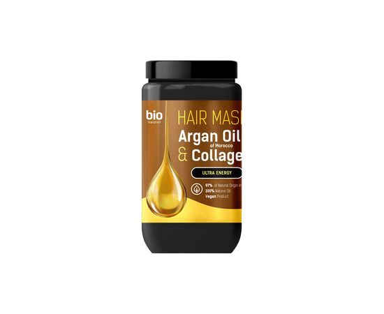 Маска для волос Bio Naturell Argan Oil of Morocco & Collagen 946 мл (4820168433917) Маска для волос Bio Naturell Argan Oil of Morocco & Collagen 946 мл (4820168433917)