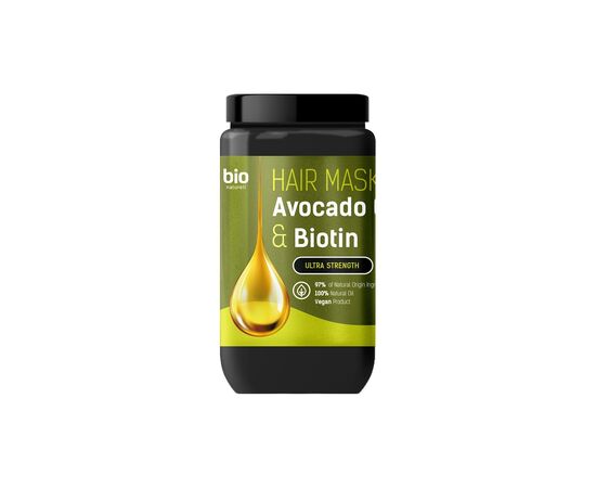 Маска для волос Bio Naturell Avocado Oil & Biotin 946 мл (4820168433795) Маска для волос Bio Naturell Avocado Oil & Biotin 946 мл (4820168433795)