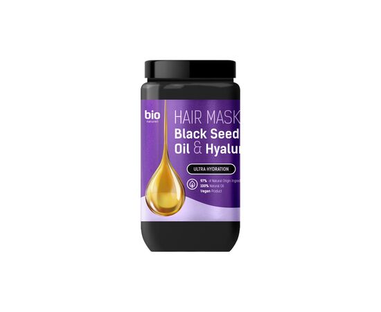 Маска для волос Bio Naturell Black Seed Oil & Hyaluronic Acid 946 мл (4820168434099) Маска для волос Bio Naturell Black Seed Oil & Hyaluronic Acid 946 мл (4820168434099)