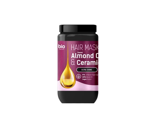 Маска для волос Bio Naturell Sweet Almond Oil & Ceramides 946 мл (4820168433856) Маска для волос Bio Naturell Sweet Almond Oil & Ceramides 946 мл (4820168433856)