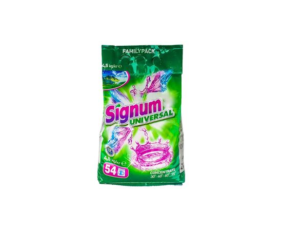 Стиральный порошок Signum Universal 4.5 кг (5900308778418) Стиральный порошок Signum Universal 4.5 кг (5900308778418)