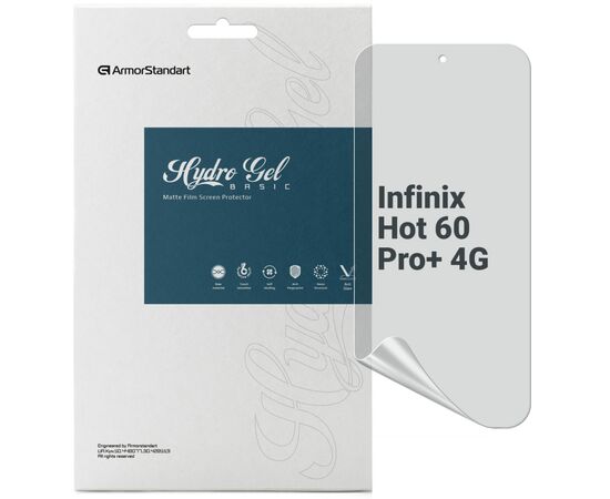 Плівка захисна Armorstandart hydrogel Matte Infinix Hot 60 Pro+ 4G (ARM88883)