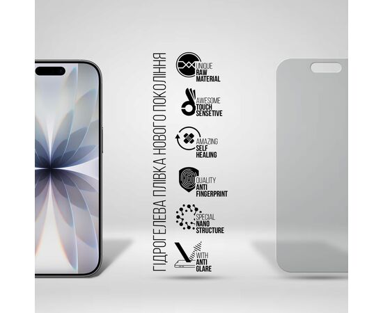 Плівка захисна Armorstandart hydrogel Matte Apple iPhone 17 (ARM86171), зображення 2