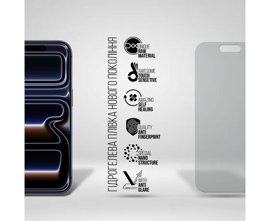 Плівка захисна Armorstandart hydrogel Matte Apple iPhone 17 Pro (ARM86172), зображення 2