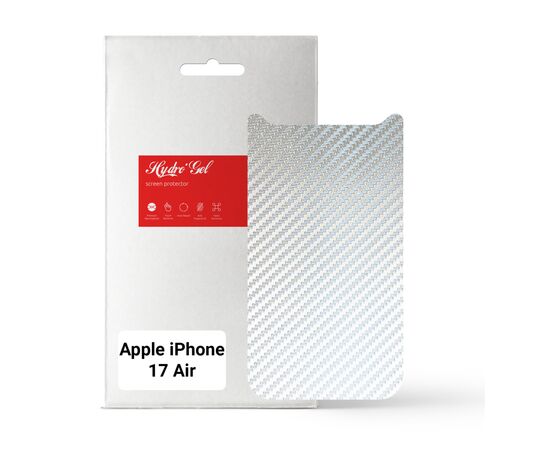 Плівка захисна Armorstandart Back panel Carbone Apple iPhone 17 Air Transparent (ARM86205)