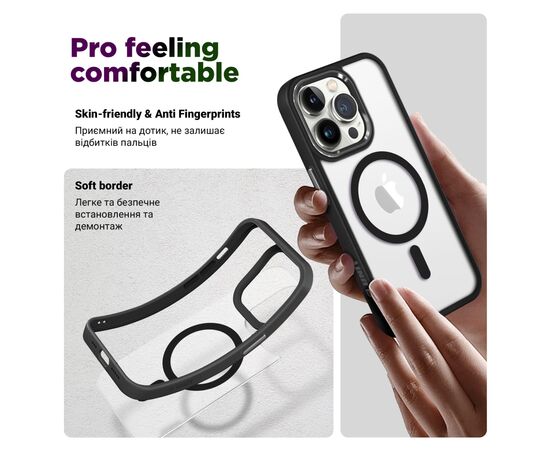 Чохол до мобільного телефона Armorstandart Unit MagCase Apple iPhone 17 Pro Black (ARM86289), зображення 2